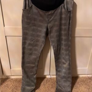 Plaid Patterned Pants